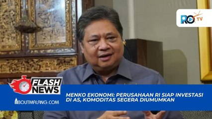 Menko Ekonomi Sebut Bakal Ada Perusahaan RI yang Investasi di Amerika: Komoditas akan Diumumkan