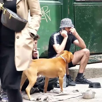 Demander 1euro à un SDF puis redonner 100x plus 😳