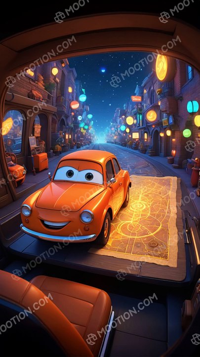 "Trailblazer Tim's Magical Adventure: The Quest for the 4 Enchanted Car Parts!"