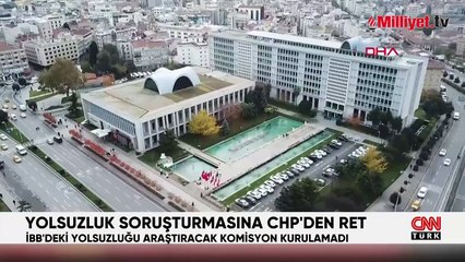 Yolsuzluk soruşturmasına CHP'den ret!