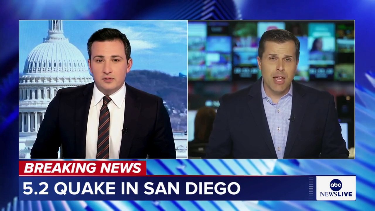 5.2 magnitude earthquake shakes San Diego area