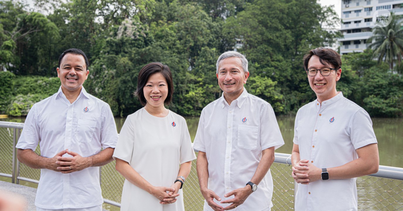 GE2025: Holland-Bukit Timah GRC MPs Vivian Balakrishnan and Edward Chia deliver message to first-time voters