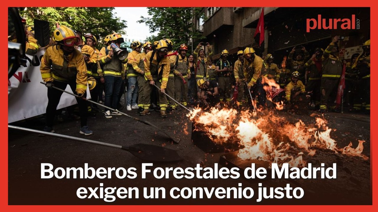 Bomberos forestales avivan su lucha contra el Gobierno de Ayuso y TRAGSA a las puertas del verano