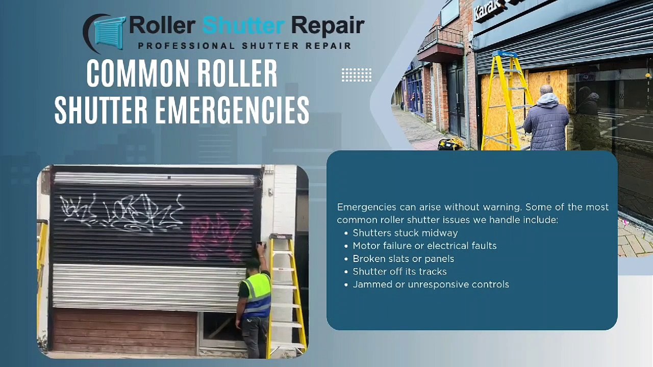 Trusted 24/7 Roller Shutter Repair London for Fast Emergency Service