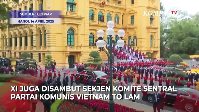 Presiden China Xi Jinping Beberkan 6 Poin Kerja Sama ke Depan Bareng Vietnam