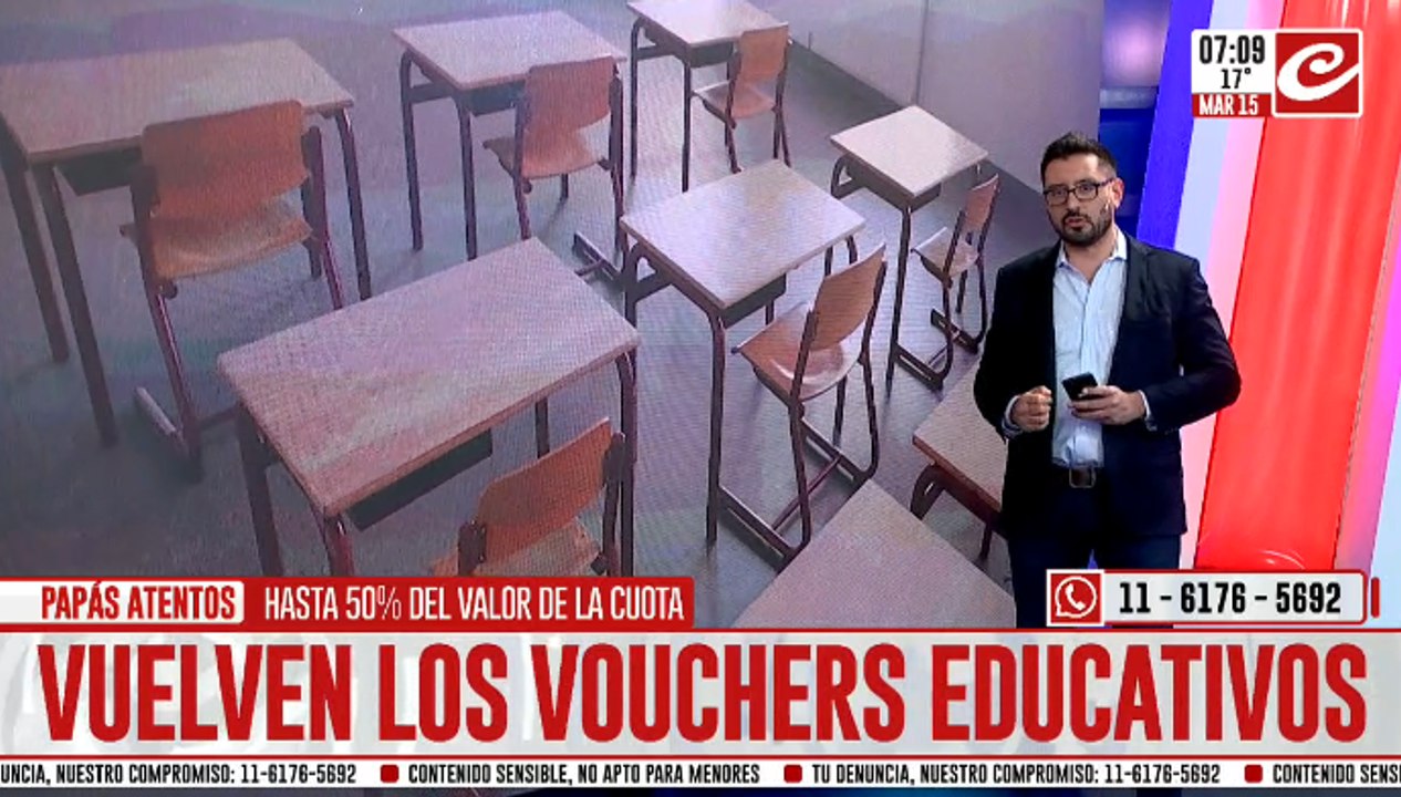 Vuelven los voucher educativos... ¿cuándo y cómo inscribirse?
