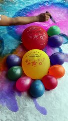 Amazing Colorful Big balloons popping #balloon