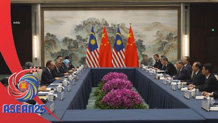 Hubungan China-Malaysia lancar