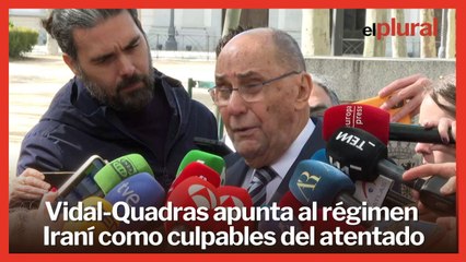 Vidal-Quadras apunta al régimen iraní como culpable del atentado que sufrió en 2023