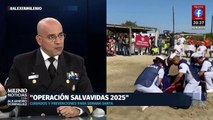 Marina implementa Operación Salvavidas 2025 para cuidar a turistas en Semana Santa