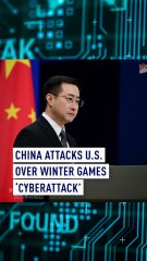 China attacks U.S. over Winter Games ‘cyberattack’
