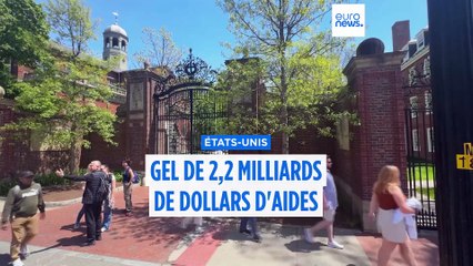 États-Unis : l'administration Trump gèle plus de 2 milliards de dollars destinées à Harvard
