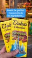Le chocolat Dubaï qui fait le buzz vendu à prix d'or à Lyon