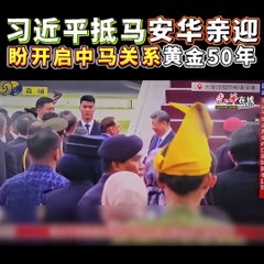 习近平抵达吉隆坡，马来西亚总理安华亲自迎接✈️