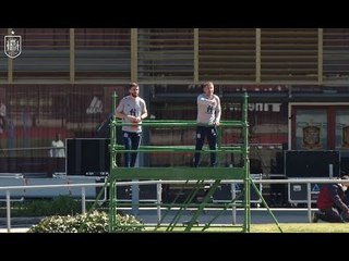 La España de Canales y Bryan Gil se prepara en Las Rozas