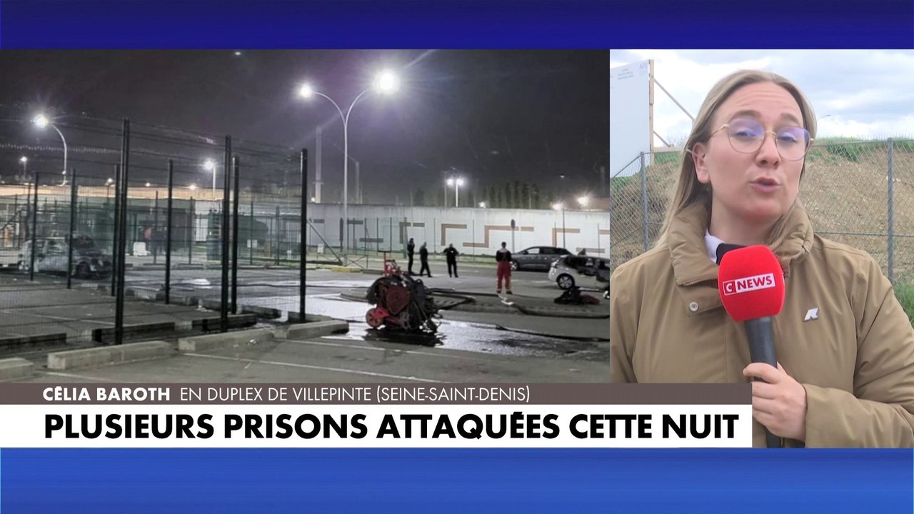 Prisons : Toulon, Villepinte, Valence… Plusieurs établissements visés par des tirs d'armes automatiques ou des incendies de véhicules