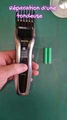 Réparation d'une tondeuse à cheveux Philips