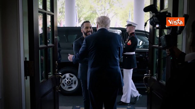 Trump riceve Presidente El Salvador Nayib Bukele, il videoriassunto sui social della Casa Bianca