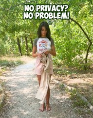 Privacy hack for dressing anywhere👗