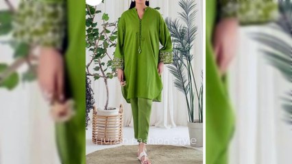 Comfortable and Easy to Wear Kurta Pajama Designs For Summer||Summer dress designing Ideas 2025