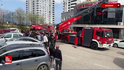 Samsun’da huzurevinde yangın: 85 kişi tahliye edildi