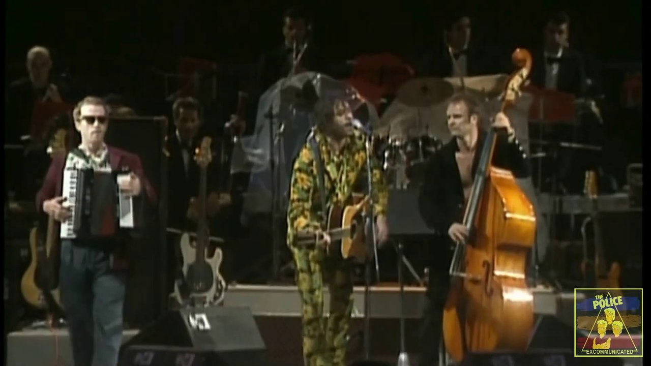 BOB GELDOF & STING - ROOM 19 (SHA LA LA LA LEE) - PAVAROTTI & FRIENDS 1992