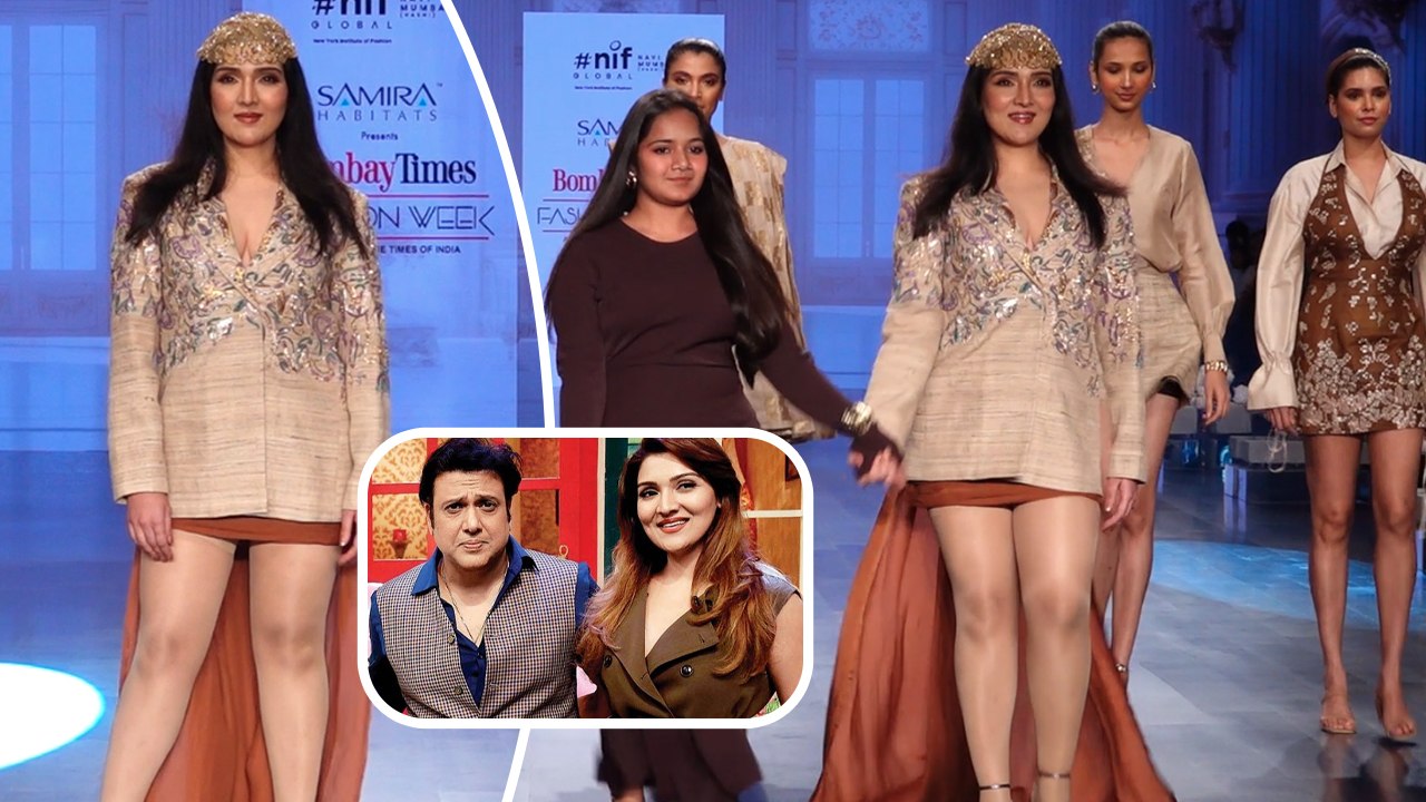 Bombay Times Fashion Week: Chichi Bhaiya Govinda's Daughter Tina Ahuja Rocks As A Sassy Showstopper!