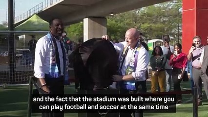 Infantino hails 'soccer city' Atlanta ahead of the 2025 Club World Cup