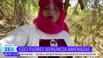 La madre buscadora Ceci Flores denuncia amenazas de muerte