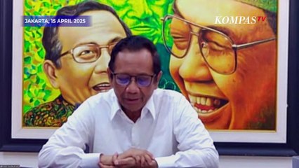 Jawab Mahfud MD soal Reformasi Peradilan Usai 4 Hakim Terseret Kasus Korupsi CPO