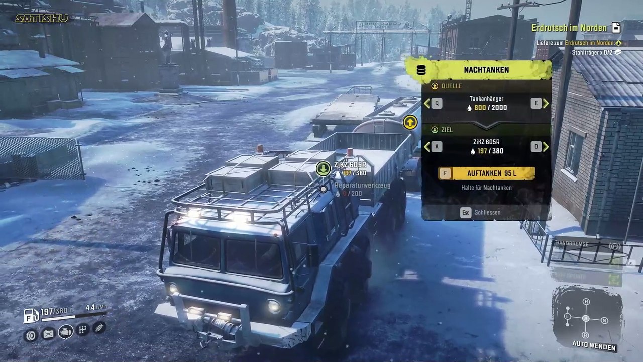 Stahlrollen zu stahlträger. | snowrunner | ep. 37