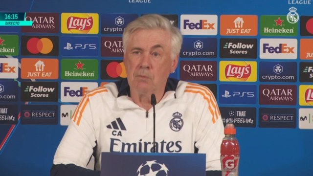 Ancelotti, rueda de prensa Real MAdrid - Arsenal