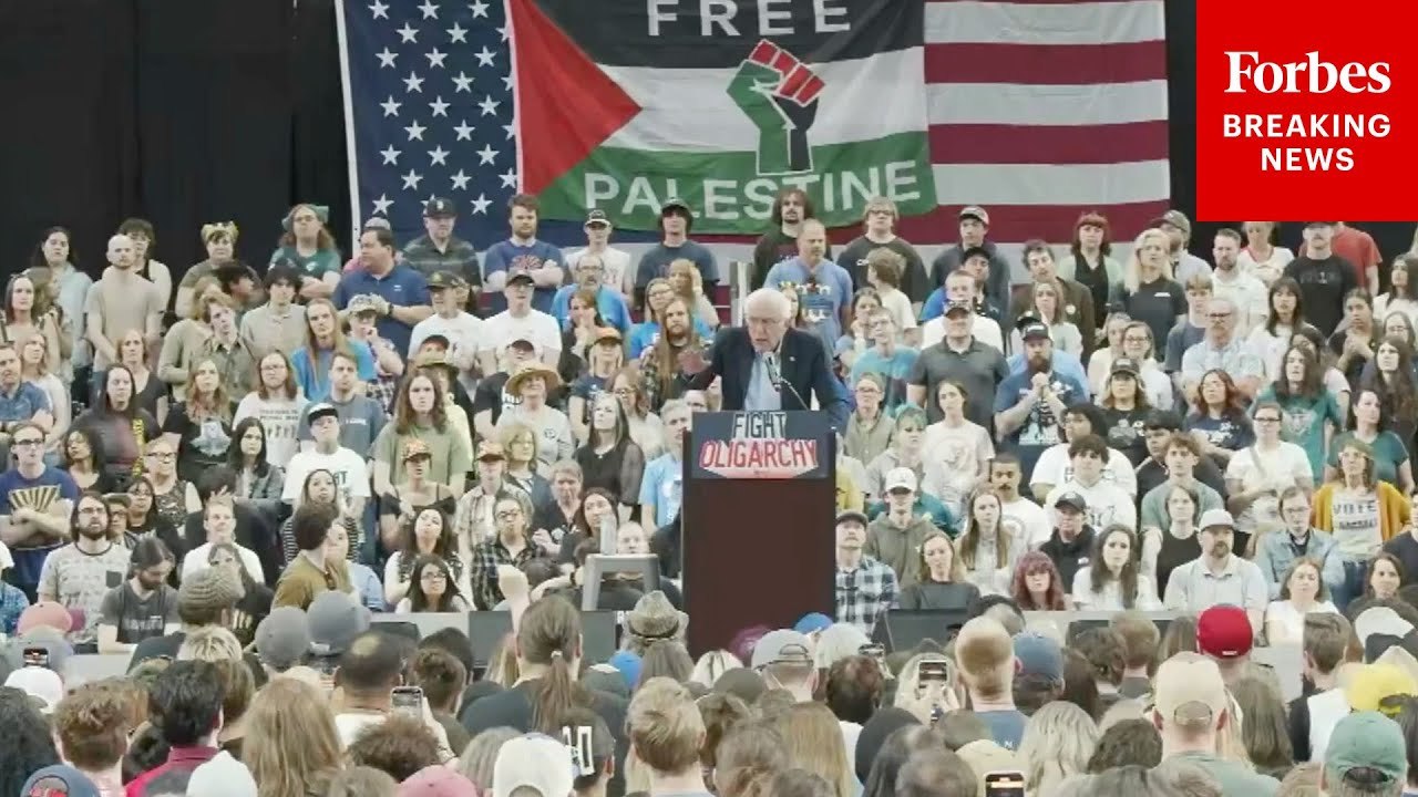 Bernie Sanders Delivers Fiery Speech At 'Fighting Oligarchy' Rally In Nampa, Idaho