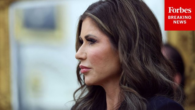 'Our Laws Matter': Kristi Noem Touts Early Trump Administration Actions On Border, Promotes Deportations