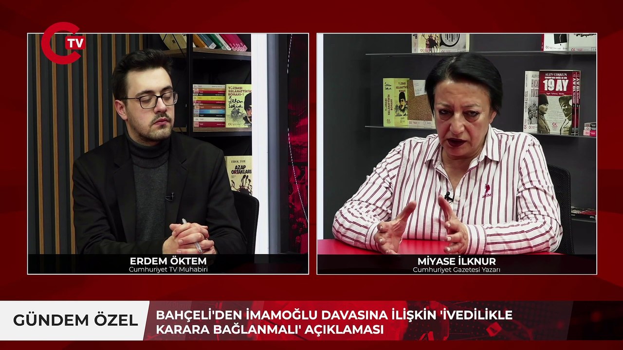 Bahçeli İmamoğlu konusunda aceleci olunmasını istiyor? Öcalan ile yürütülen süreç bu açıklamaya mı sebep oldu?  Miyase İlknur anlattı: 'Sokaklar yeniden hareketlenmesin...'