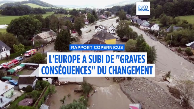L'Europe subit déjà les graves conséquences du changement climatique, selon Copernicus