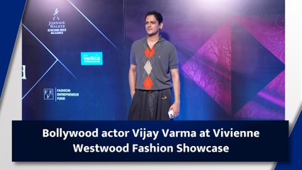 Bollywood actor Vijay Varma at Vivienne Westwood Fashion Showcase