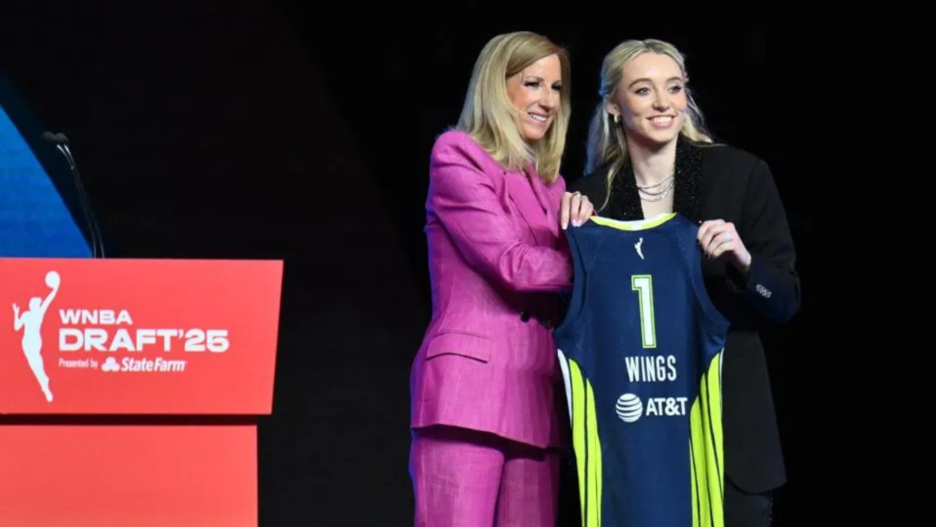 ⁣Paige Beckers Drafted First Overall in 2025 WNBA Draft
