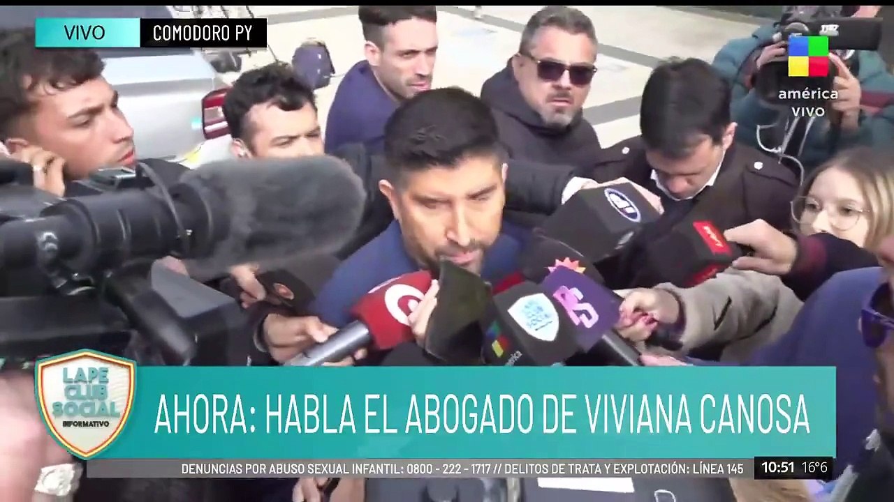 Habló Juan Manuel Dragani, abogado de Viviana Canosa