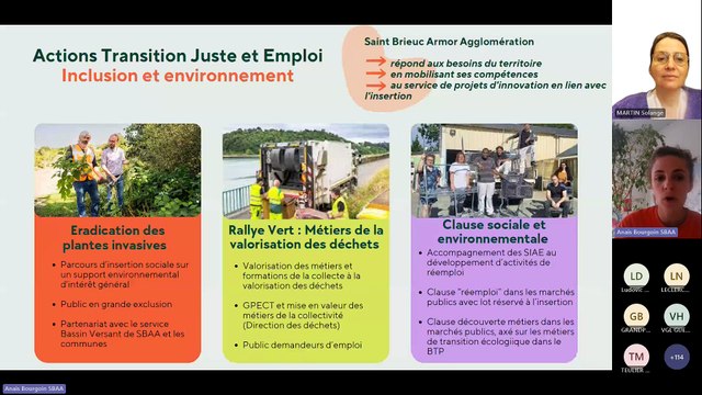 Webinaire ADEME Territoire Engagé Transition Ecologique La transition juste : actions concrètes pour l’emploi et la lutte contre la précarité énergétique
