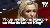 La famille de Martin Luther King réagit aux propos de Marine Le Pen