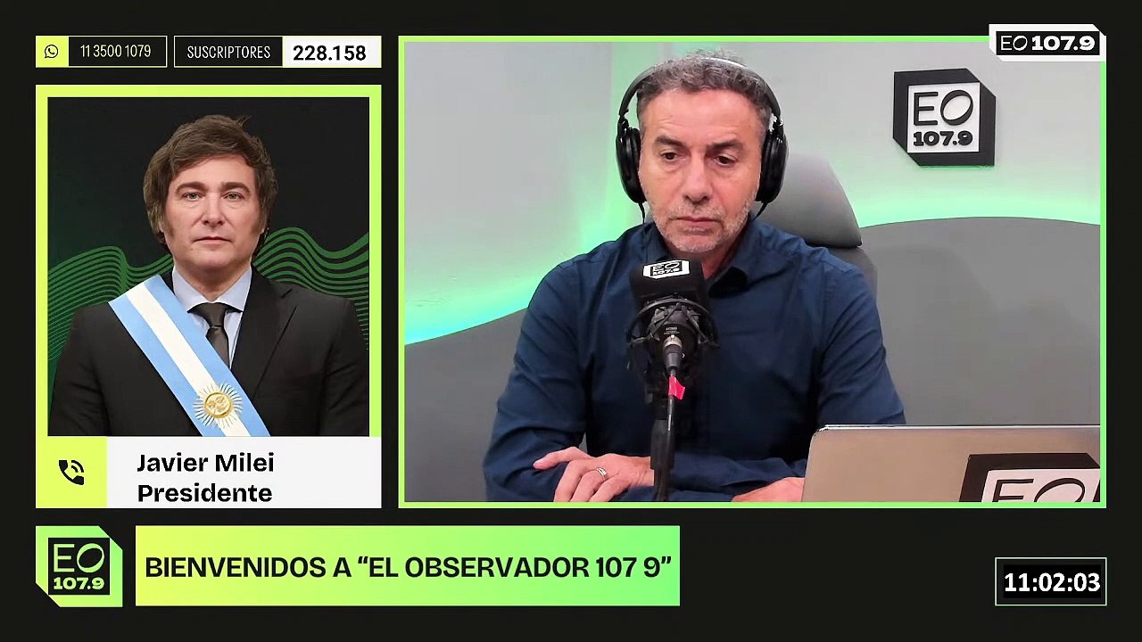 Javier Milei: "El cepo se puso durante el final del gobierno de Macri con Hernán Lacunza"