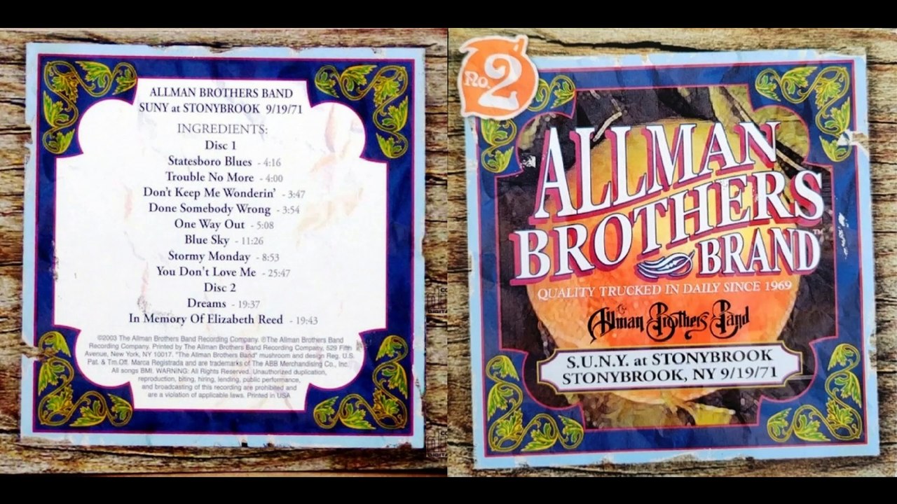 ALLMAN BROTHERS BAND...02 - In Memory Of Elizabeth Reed