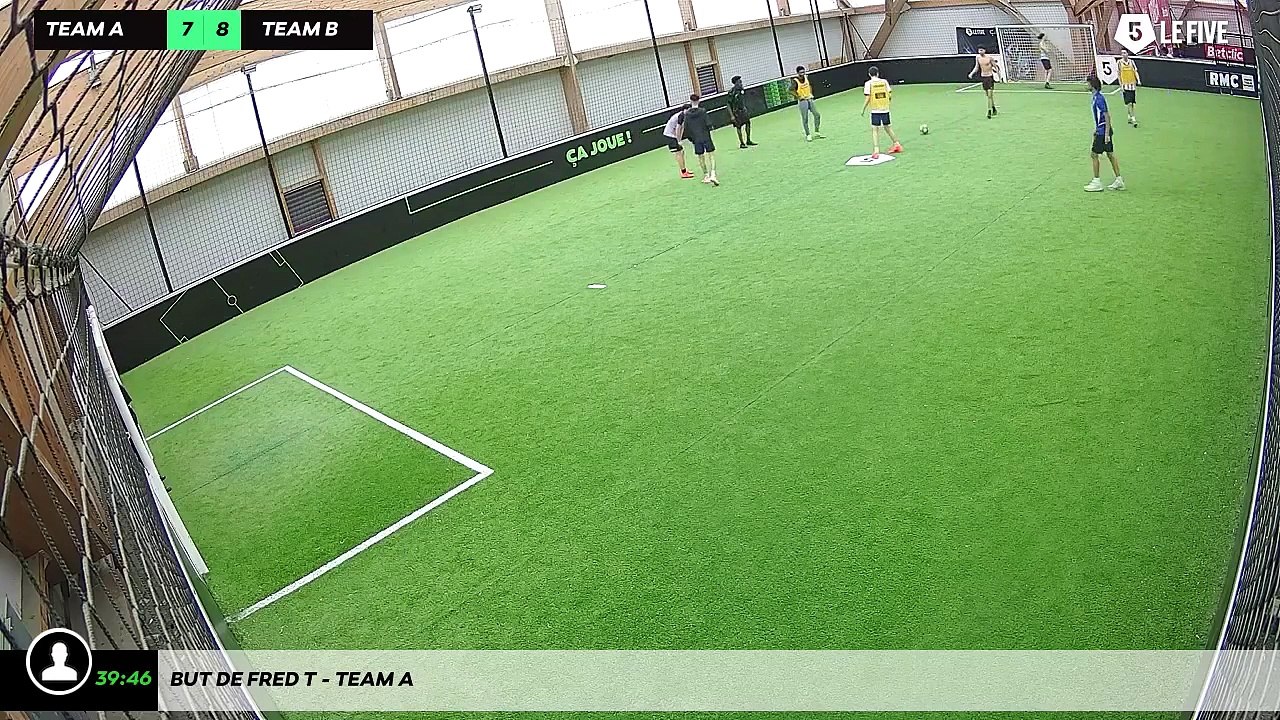 But de Fred T - Team A