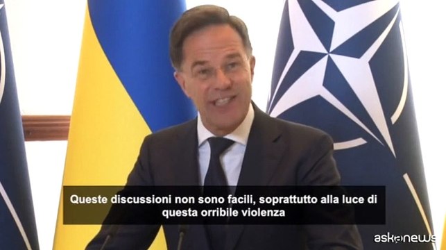 Ucraina, Rutte (Nato): Negoziati di pace a guida Usa non facili