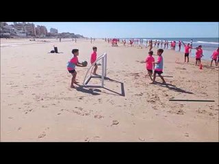 Jornada playera en el IV Campus de Fútbol 'Aznalcázar, Corazón de Doñana'