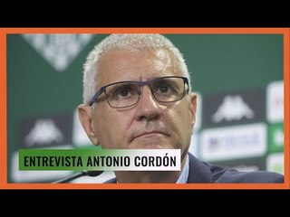 Antonio Cordón: "Está difícil, todo el mundo quiere hacer lo mismo"