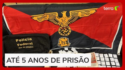 Idoso é preso no Rio de Janeiro por ter objetos com símbolos nazistas em casa