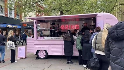 £1 coffee & matcha at Grind in St. Annes Square