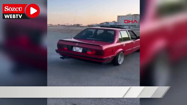 Mardin'de drift atan sürücüye 65 bin TL ceza